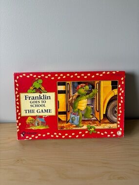 Franklin Goes to School The Game - Vintage 1998 - Complete 🐢